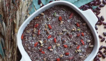 Brownie chocolat & haricots rouges